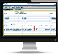 TCView Fault Management screen
